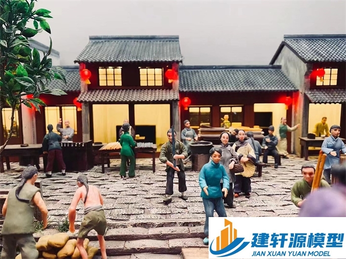 江南香市微缩模型